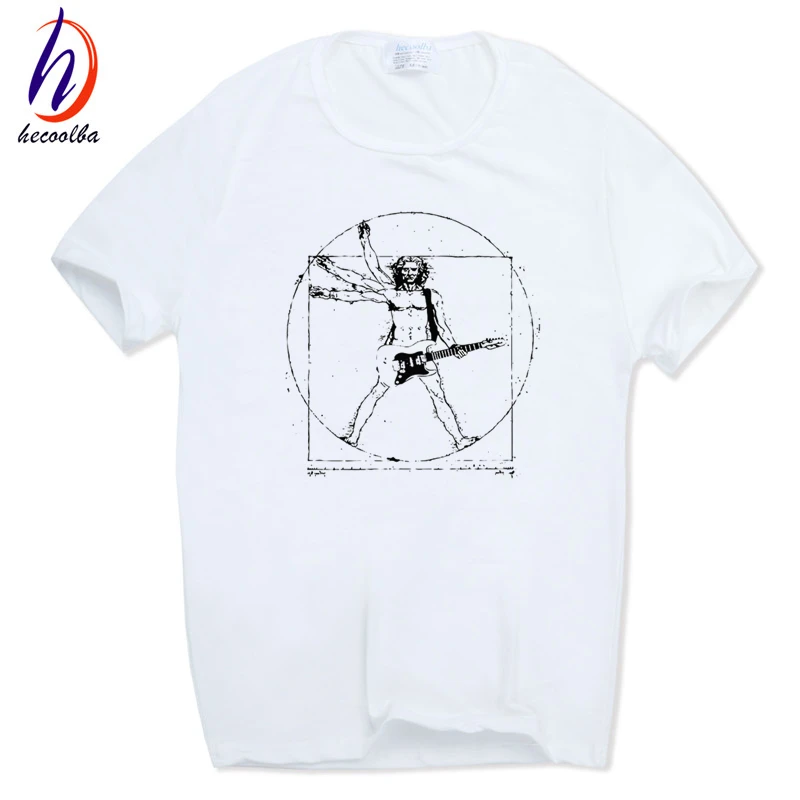 Men Print Da Vinci Rock Fashion T-shirt O-Neck Short sleeves Summer Casual Music Guitar Funny T Shirt HCP767
Men Print Da Vinci Rock Fashion T-shirt O-Neck Short sleeves Summer Casual Music Guitar Funny T Shirt HCP767