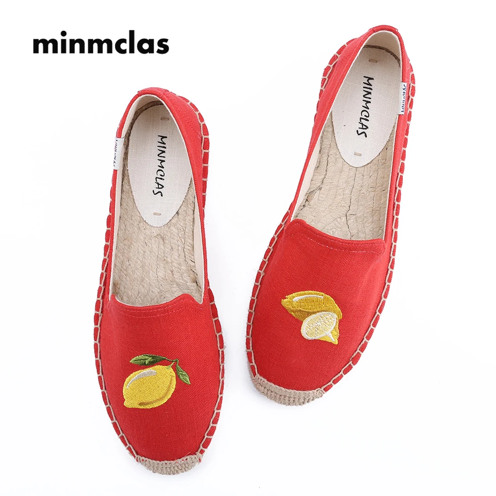 2018 New Fashion Alpargatas Red Lemon Comfortable Slip-on Womens Casual Espadrilles Breathable Flax Hemp Canvas for Girl Shoes
2018 New Fashion Alpargatas Red Lemon Comfortable Slip-on Womens Casual Espadrilles Breathable Flax Hemp Canvas for Girl Shoes