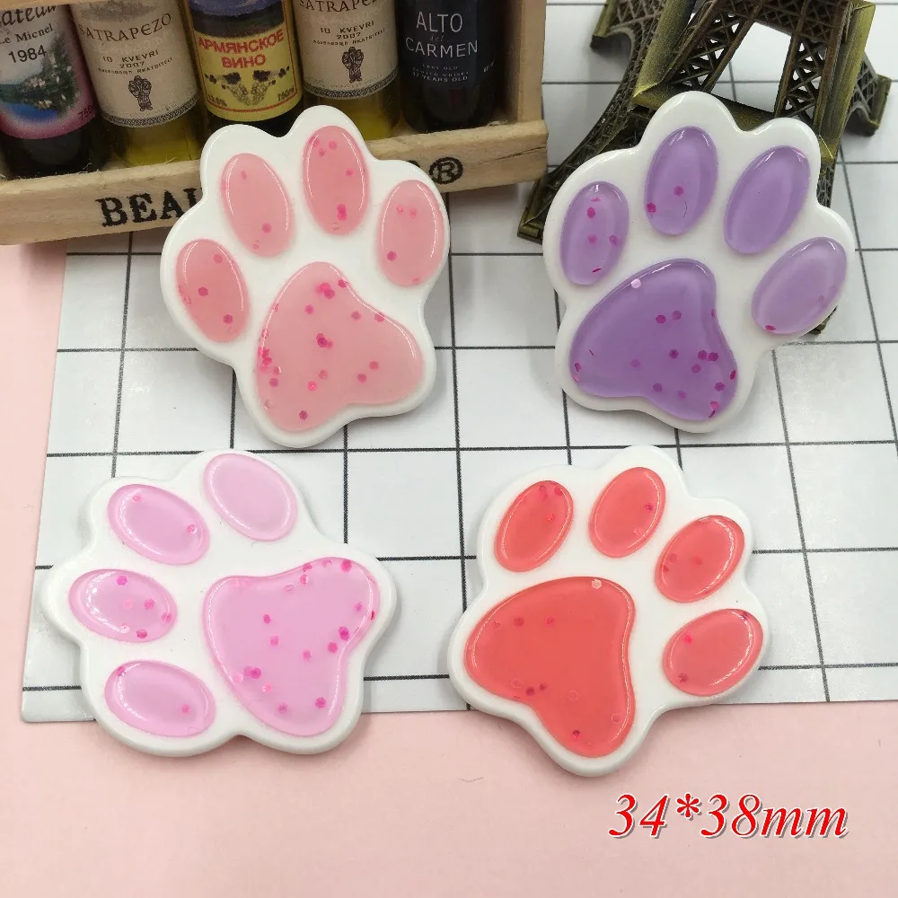 Free Shipping!! Resin New Arrival Pastal Kawaii Paw Prints for Crafts Making, Scrapbooking, DIY (34*38mm)
Free Shipping!! Resin New Arrival Pastal Kawaii Paw Prints for Crafts Making, Scrapbooking, DIY (34*38mm)