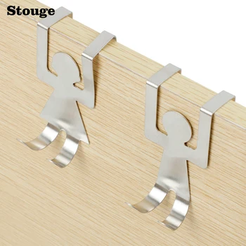 Stouge 2PCS Powerful Stainless Steel Couple Lovers Shaped Hooks Kitchen Pot Pan Bathroom Hanger Hooks Clothes Storage Rack Tool
Stouge 2PCS Powerful Stainless Steel Couple Lovers Shaped Hooks Kitchen Pot Pan Bathroom Hanger Hooks Clothes Storage Rack Tool