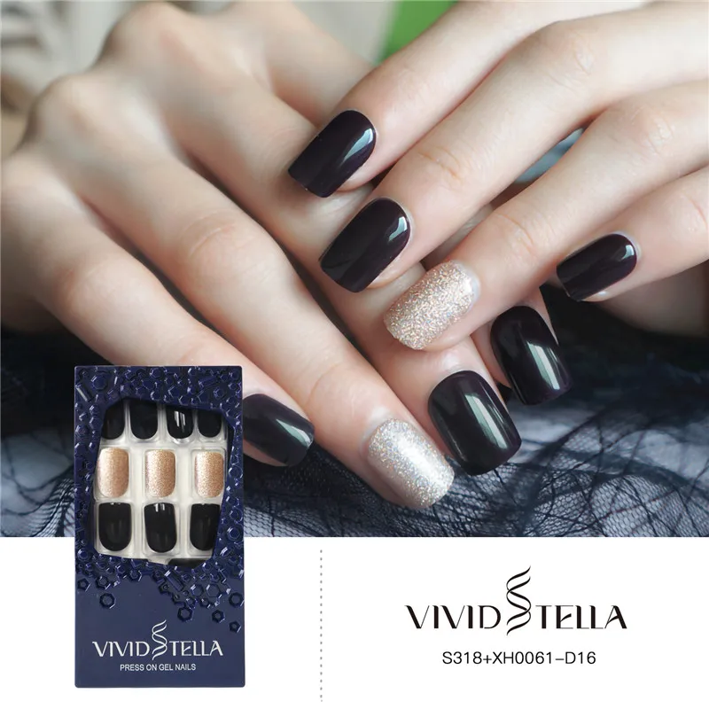 30PCS Pre-glued Square Fake Nail With Designs Box Nude Press on Short Soft Black False Nail Tips ABS Women Artificial Nail Art
30PCS Pre-glued Square Fake Nail With Designs Box Nude Press on Short Soft Black False Nail Tips ABS Women Artificial Nail Art
