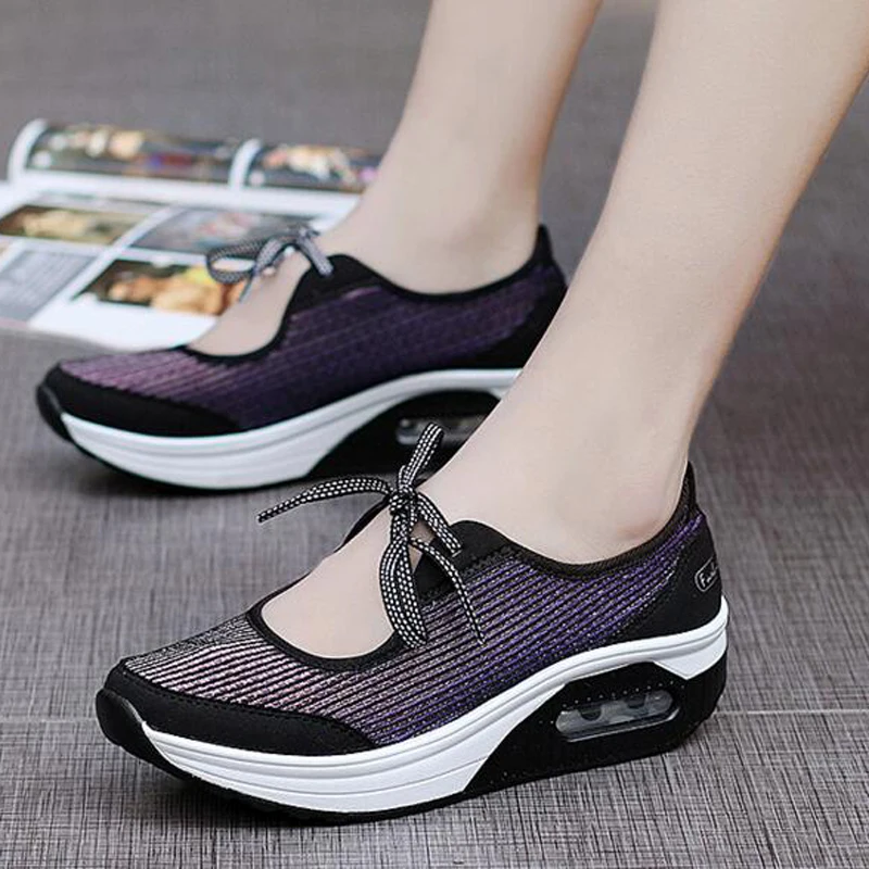 Women Casual Loafers Women's Fashion Air Mesh Summer and Autumn Shoes with Lace-up Patchwork Shoes Size 35-41 XWC1296
Women Casual Loafers Women's Fashion Air Mesh Summer and Autumn Shoes with Lace-up Patchwork Shoes Size 35-41 XWC1296