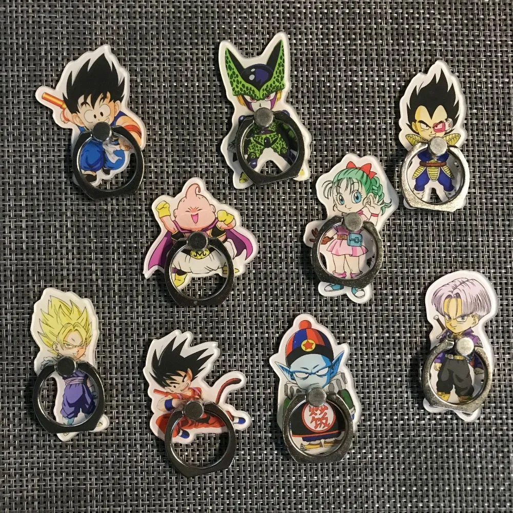 Dragon Ball Super Toys Son Goku/Gohan/Zen O/Jaco/Trunks/Mai/Zamasu Mobile phone Ring finger bracket Cartoon Toys
Dragon Ball Super Toys Son Goku/Gohan/Zen O/Jaco/Trunks/Mai/Zamasu Mobile phone Ring finger bracket Cartoon Toys