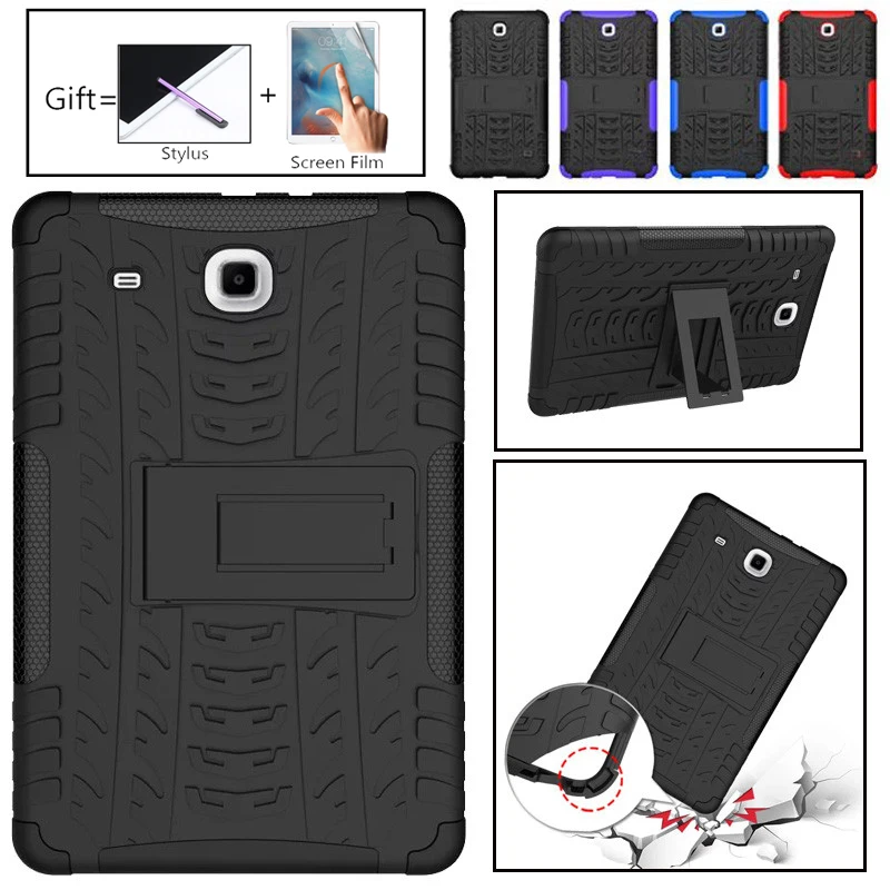 For Galaxy Tab Amor Heavy Duty Silicone Hard PC Shockproof Case Stand Tablet Cover For Samsung Galaxy Tab E 9.6 T560 T561 9.6"
For Galaxy Tab Amor Heavy Duty Silicone Hard PC Shockproof Case Stand Tablet Cover For Samsung Galaxy Tab E 9.6 T560 T561 9.6"