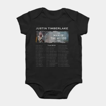 Baby Onesie Baby Bodysuits kid t shirt New Justin Timberlake Man Of The Woods 2018 Tour Black
Baby Onesie Baby Bodysuits kid t shirt New Justin Timberlake Man Of The Woods 2018 Tour Black