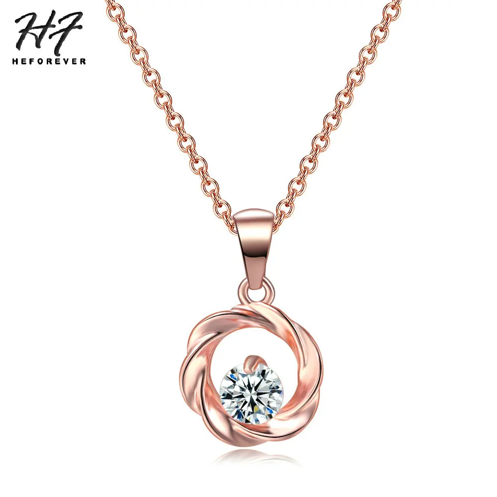 Romantic Hollowed-out Crystal Sun & Flower Style Pendant Necklaces for Women Rose Gold Color AAA+CZ Fashion Jewelry N249 Xmas
Romantic Hollowed-out Crystal Sun & Flower Style Pendant Necklaces for Women Rose Gold Color AAA+CZ Fashion Jewelry N249 Xmas