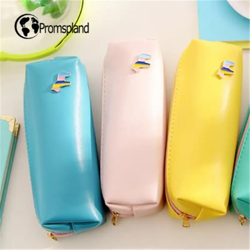 Wholesales 40pcs Metal Horse Pencil Case PU Pen Bag Kawaii Stationery Yellow Blue Pink Green Pencilcase Office School Supplies
Wholesales 40pcs Metal Horse Pencil Case PU Pen Bag Kawaii Stationery Yellow Blue Pink Green Pencilcase Office School Supplies