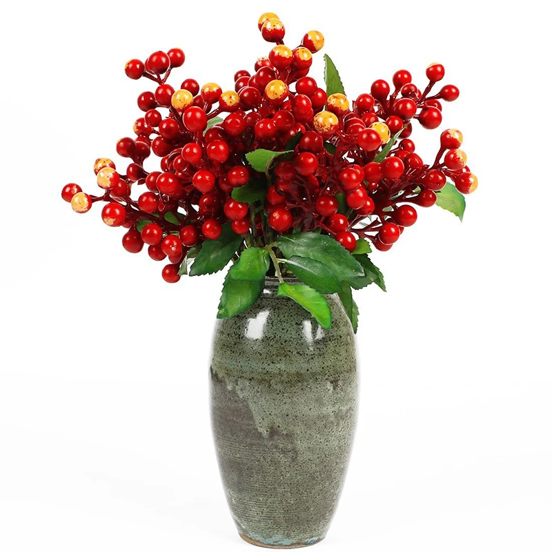 Luyue Artificial Flowers Berry Wedding & Party Decor artificial Plants Simulation Real Touch Fake Fruits Home Decor Christmas
Luyue Artificial Flowers Berry Wedding & Party Decor artificial Plants Simulation Real Touch Fake Fruits Home Decor Christmas