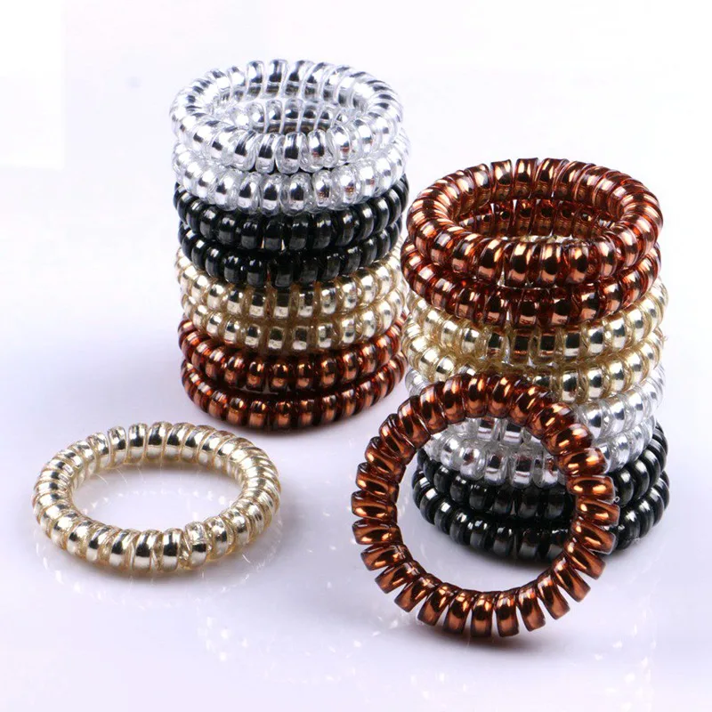 1Pcs/Pack Women Rubber Hair Rope Elastic Hairbands Spiral Shape Hair Ties Headwear Accessories Telephone Wire Line Headband
1Pcs/Pack Women Rubber Hair Rope Elastic Hairbands Spiral Shape Hair Ties Headwear Accessories Telephone Wire Line Headband