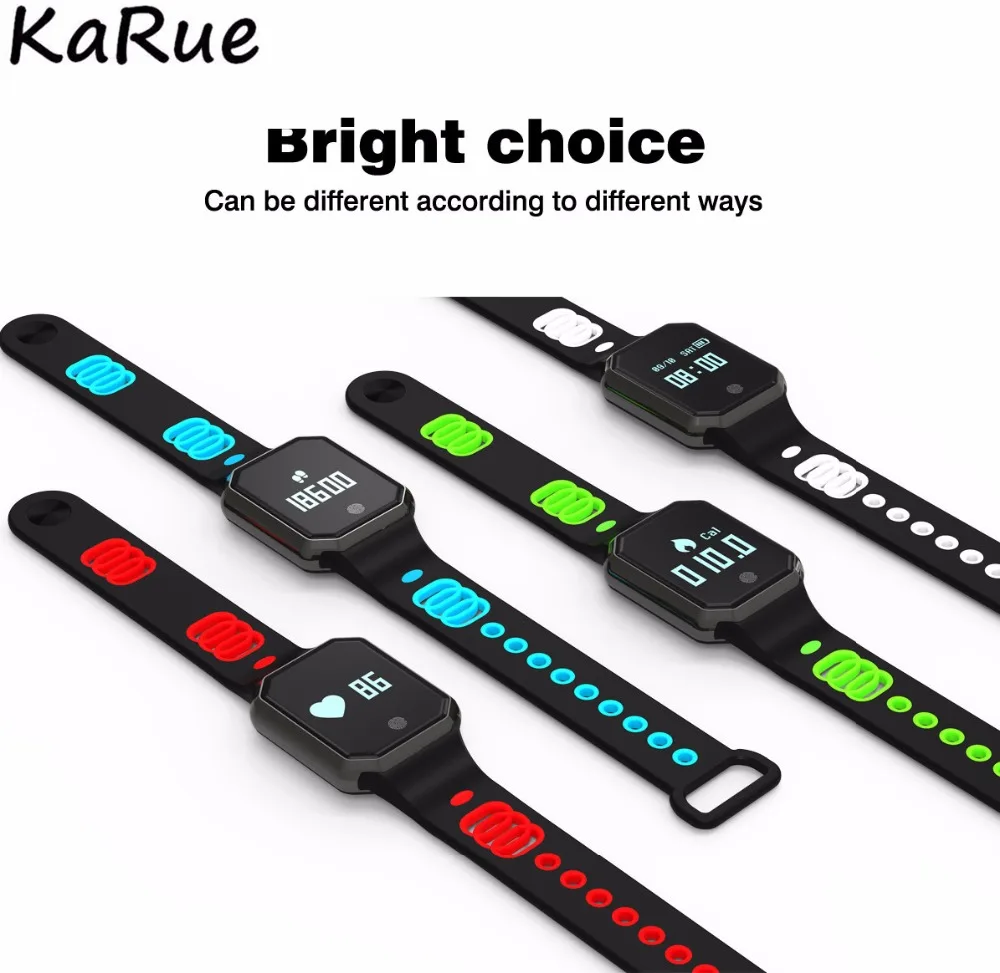 KaRue QW11 Bluetooh Smart Watch Bracelet Heart Rate Monitor 0.96inch Smartwatch for iPhone Samsung Android Smar
KaRue QW11 Bluetooh Smart Watch Bracelet Heart Rate Monitor 0.96inch Smartwatch for iPhone Samsung Android Smar