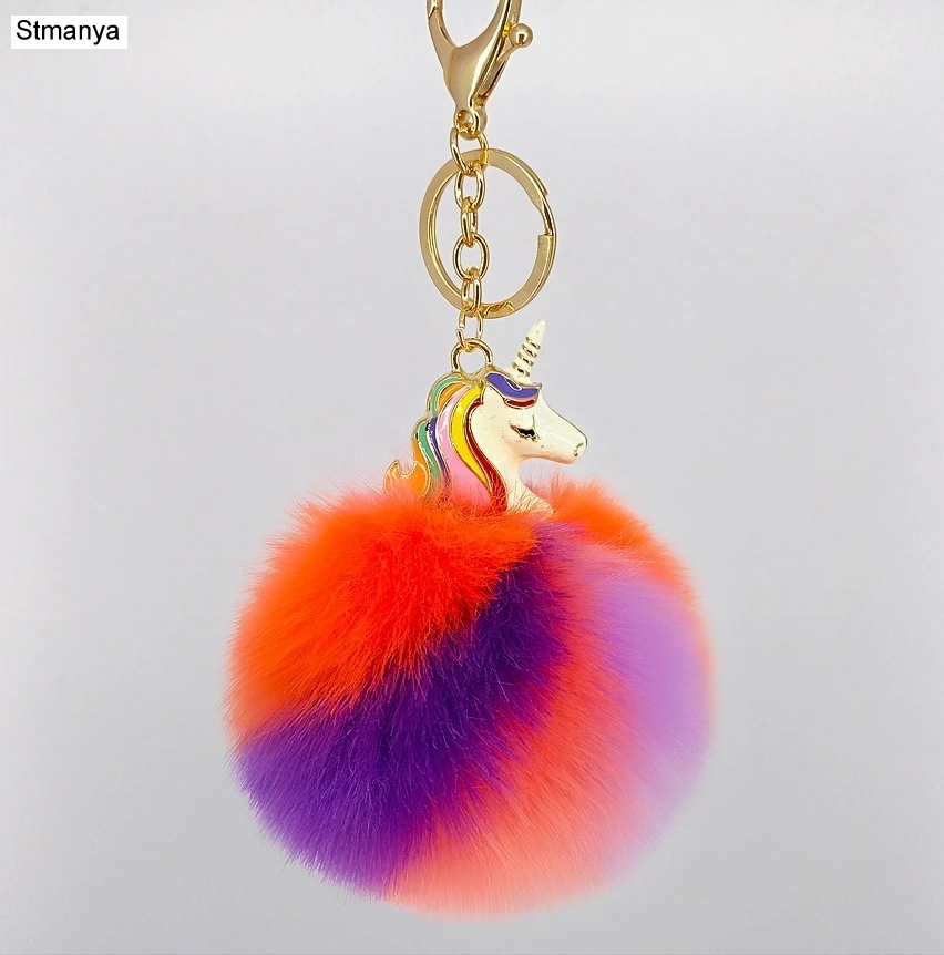 New unicorn Pendant Key Chain Imitation Rex rabbit fur ball Keychain Horse Key Holder 9cm Faux Fur Pompom Bag Accessories K1661
New unicorn Pendant Key Chain Imitation Rex rabbit fur ball Keychain Horse Key Holder 9cm Faux Fur Pompom Bag Accessories K1661