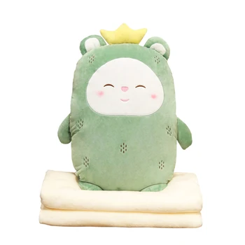 1pc 55cm Kawaii Fruits Animal Plush Toy with Blanket Soft Cartoon Animal Doll Lovely Toys for Children Sofa & Nap Pillow Present
1pc 55cm Kawaii Fruits Animal Plush Toy with Blanket Soft Cartoon Animal Doll Lovely Toys for Children Sofa & Nap Pillow Present