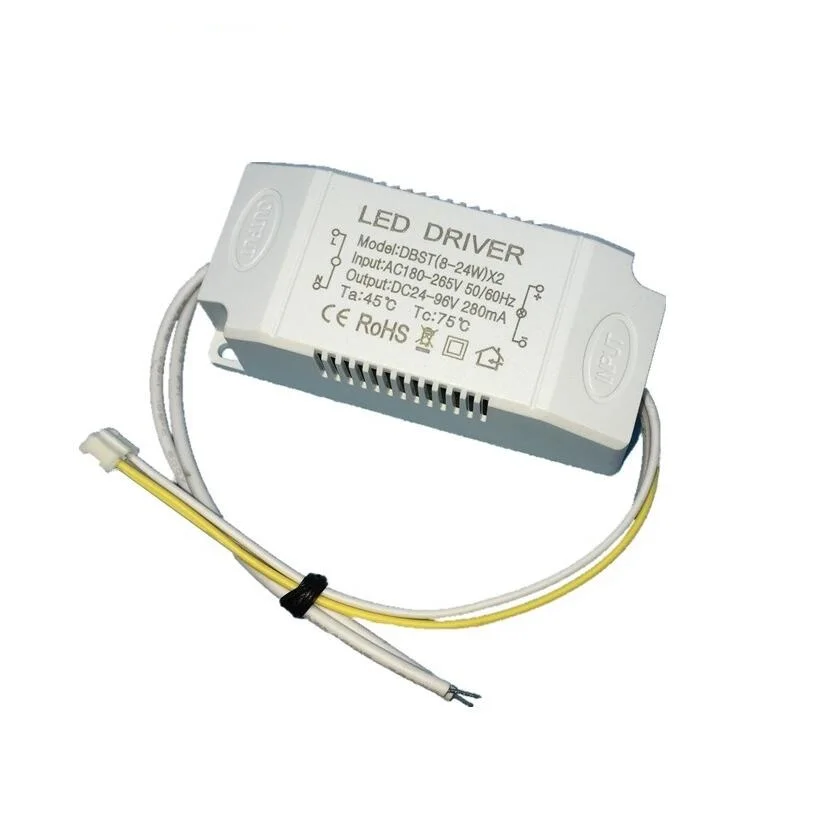 Segmented color temperature LED drive power 8-24WX2 White Warm white light power ceiling dimming Driver x10
Segmented color temperature LED drive power 8-24WX2 White Warm white light power ceiling dimming Driver x10