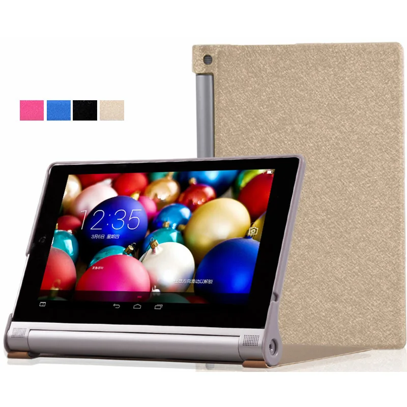 Slim Silk Flip Stand PC+PU Leather Skin Cover Funda Shell Case For Lenovo Yoga Tablet 2-830F Tablet2 830 830F 830L + Film + Pen
Slim Silk Flip Stand PC+PU Leather Skin Cover Funda Shell Case For Lenovo Yoga Tablet 2-830F Tablet2 830 830F 830L + Film + Pen