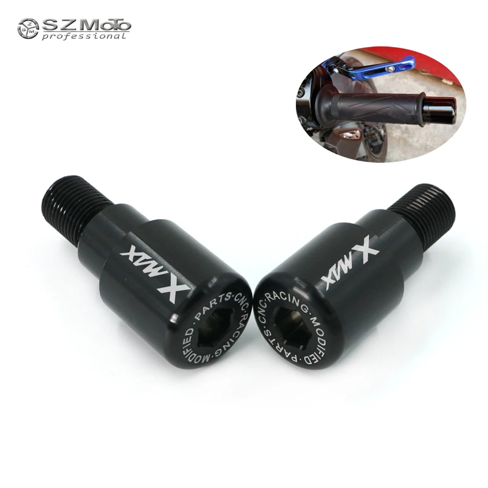 For YAMAHA XMAX 400 2013-2016 XMAX250 XMAX125 Handlebar Grips Motorcycle Accessories Bar Ends Hand Grip Handlebar End Caps
For YAMAHA XMAX 400 2013-2016 XMAX250 XMAX125 Handlebar Grips Motorcycle Accessories Bar Ends Hand Grip Handlebar End Caps