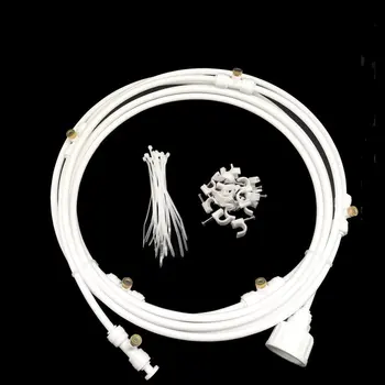 High Pressure Micro Drip Irrigation System Garden Irrigation Spray Water Misting Cooling System Kits with Adjustable Dripper
High Pressure Micro Drip Irrigation System Garden Irrigation Spray Water Misting Cooling System Kits with Adjustable Dripper