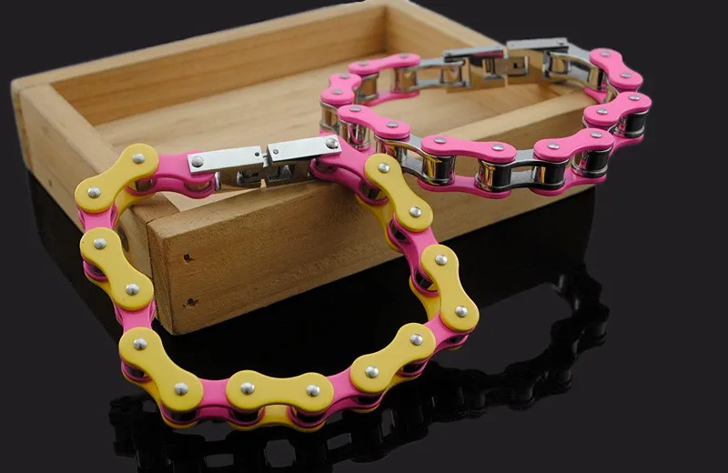 Cycolinks Multi Colour Bike Chain Bracelet