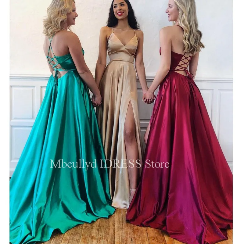 Sexy Burgundy Prom Dresses 2019 Green Red Front Split Long Party Evening Gowns With Cross Back vestidos de fiesta largos elega
Sexy Burgundy Prom Dresses 2019 Green Red Front Split Long Party Evening Gowns With Cross Back vestidos de fiesta largos elega