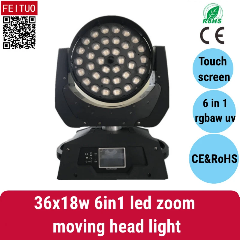 E-2pcs-16pcs Hot Stage Lighting Dmx 512 36x18w rgbwa uv 6in1 Lyre Led Zoom Wash Moving Head projector light
E-2pcs-16pcs Hot Stage Lighting Dmx 512 36x18w rgbwa uv 6in1 Lyre Led Zoom Wash Moving Head projector light