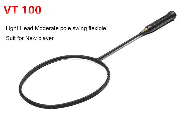 1 PC ZARSIA 4U 82g VT-100 Good Control black Badminton racket, Badminton Racket quality carbon racket
1 PC ZARSIA 4U 82g VT-100 Good Control black Badminton racket, Badminton Racket quality carbon racket