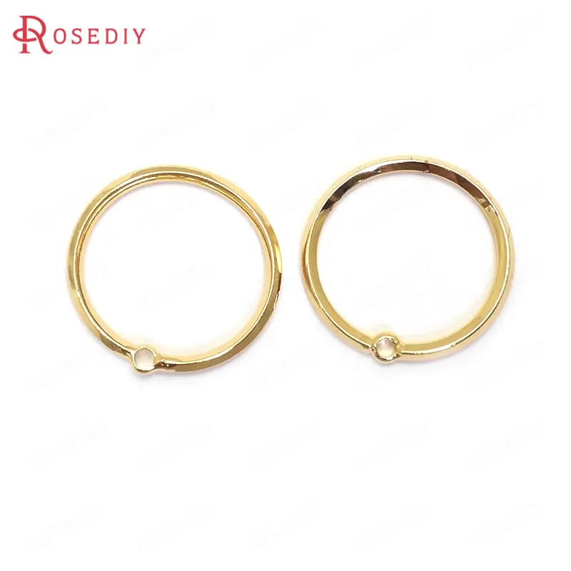 (35988)10PCS 21x21MM 24K Gold Color Brass Round Earrings Connector Charms High Quality Diy Jewelry Findings Accessories
(35988)10PCS 21x21MM 24K Gold Color Brass Round Earrings Connector Charms High Quality Diy Jewelry Findings Accessories