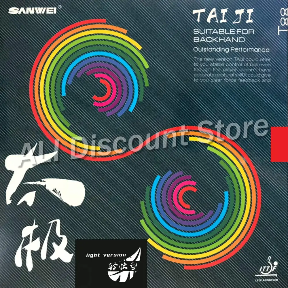 SANWEI TAIJI Super light pips in table tennis Rubber with sponge for ping pong paddle
SANWEI TAIJI Super light pips in table tennis Rubber with sponge for ping pong paddle