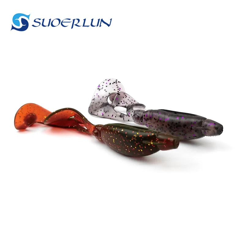10 pcs/pack Sinking double tail fishing lure used with lead jig hook 6g 10cm Soft Bait soft fishing lure
10 pcs/pack Sinking double tail fishing lure used with lead jig hook 6g 10cm Soft Bait soft fishing lure
