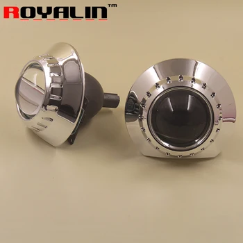 ROYALIN Car Headlights Lens 3.0 inch Bi Xenon Projector with HID Bulb For H1 H4 H7 9005/HB3 9006/HB4 Automobiles Lamp Retrofit
ROYALIN Car Headlights Lens 3.0 inch Bi Xenon Projector with HID Bulb For H1 H4 H7 9005/HB3 9006/HB4 Automobiles Lamp Retrofit