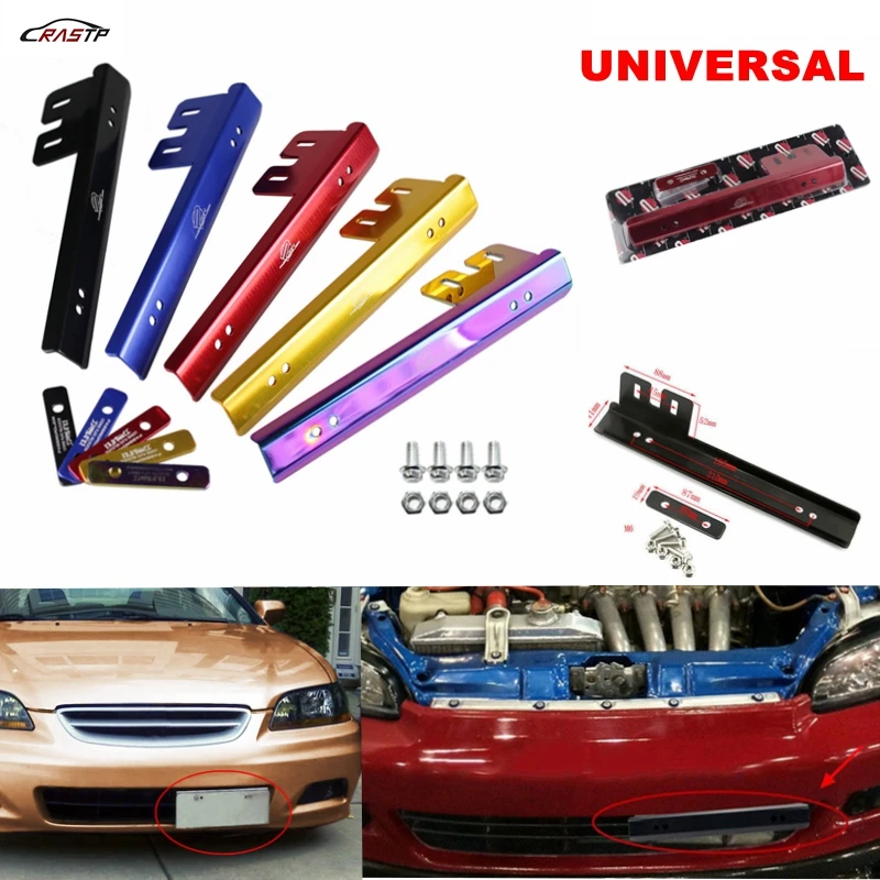 RASTP JDM Aluminum License Plate Relocator Car Front License Plate Mounting Relocate Bracket Holder For Honda Civic RS-BTD015
RASTP JDM Aluminum License Plate Relocator Car Front License Plate Mounting Relocate Bracket Holder For Honda Civic RS-BTD015
