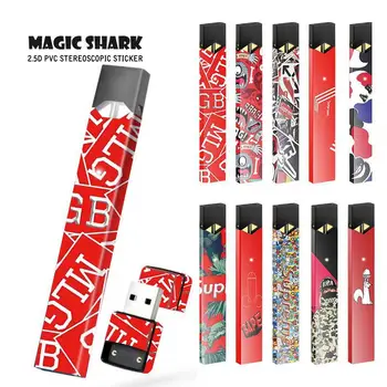 Magic Shark STICKER for Juul 10 Pattern 2.5D Stereo Film Sticker 3M Adhesive Printing Label skin for Juul Case
Magic Shark STICKER for Juul 10 Pattern 2.5D Stereo Film Sticker 3M Adhesive Printing Label skin for Juul Case