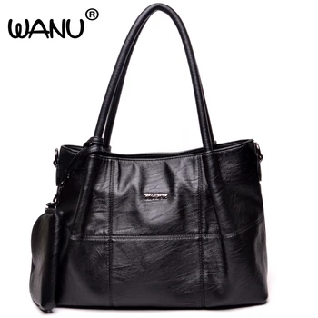 WANU Leather Luxury Handbags Women Shoulder Bags High Quality Crossbody Bags Casual Black Bag for Women Female Ladies --3 Bags
WANU Leather Luxury Handbags Women Shoulder Bags High Quality Crossbody Bags Casual Black Bag for Women Female Ladies --3 Bags