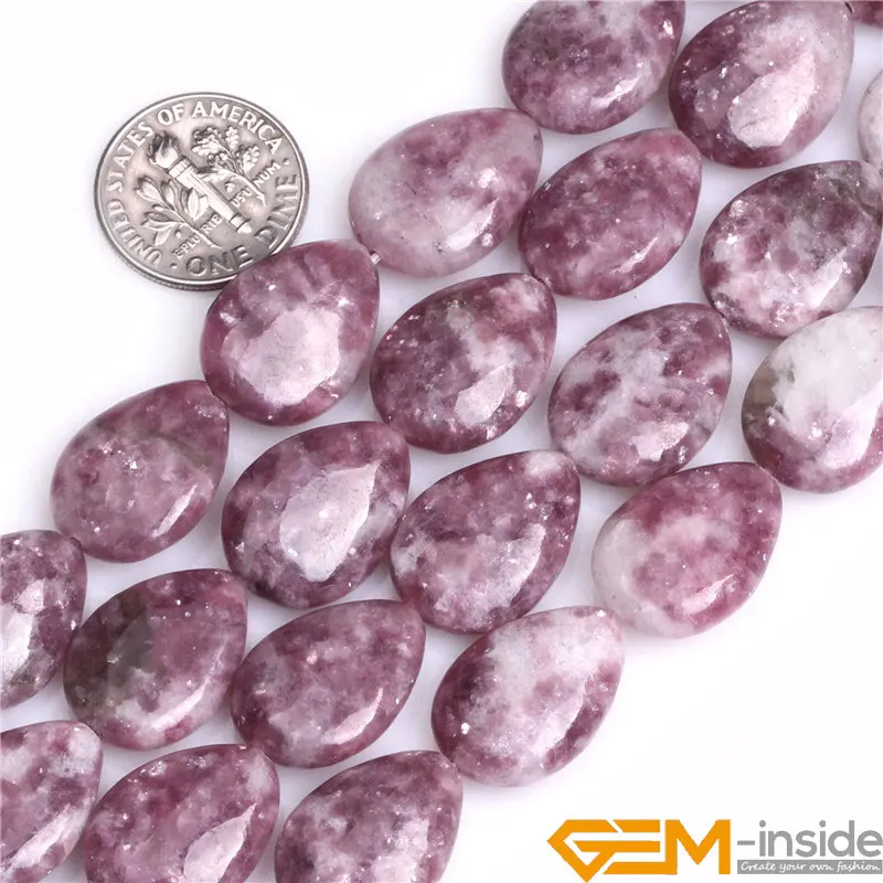 13X18MM drop shape purple tourmaline beads natural stone beads DIY loose beads for jewelry making bead strand 15 wholesale !
13X18MM drop shape purple tourmaline beads natural stone beads DIY loose beads for jewelry making bead strand 15 wholesale !