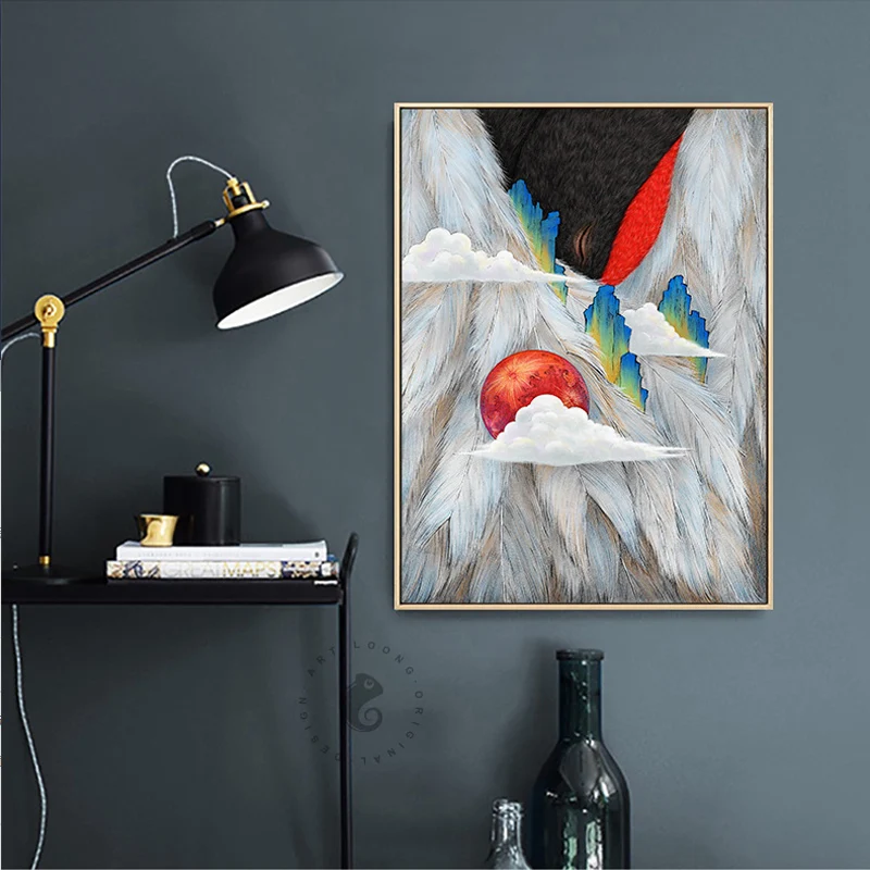 Japanese Posters Mountain strange things Canvas Art Sunrise Abstract Poster Landscape Wall Picture For Living Room Traditional
Japanese Posters Mountain strange things Canvas Art Sunrise Abstract Poster Landscape Wall Picture For Living Room Traditional
