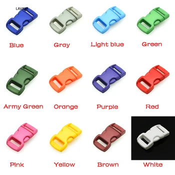 1pcs/pack 3/8"(10mm) Colorful Contoured Side Release Mini Buckles For Paracord Bracelet
1pcs/pack 3/8"(10mm) Colorful Contoured Side Release Mini Buckles For Paracord Bracelet