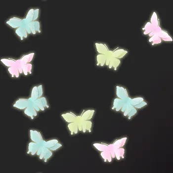 6 pcs/ pack Three-dimensional Butterfly Luminous Toy Glow in Dark Toys Room Stickers for Kids Bedroom Random color 
6 pcs/ pack Three-dimensional Butterfly Luminous Toy Glow in Dark Toys Room Stickers for Kids Bedroom Random color