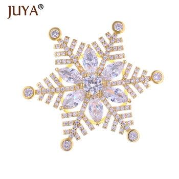 AAA Zirconia Rhinestone Crystal Snowflake Pendant Connectors DIY Long Pearls Necklace Spacer Charm Accessories Can Make Brooches 
AAA Zirconia Rhinestone Crystal Snowflake Pendant Connectors DIY Long Pearls Necklace Spacer Charm Accessories Can Make Brooches
