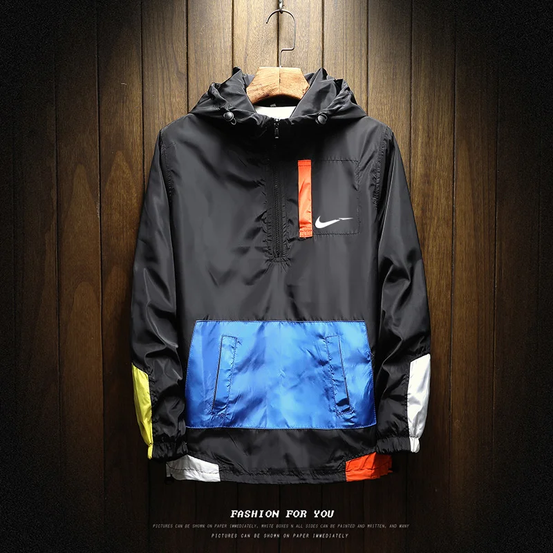 New 2019 Casual Men's Jackets Waterproof Spring Hooded Coats Outerwear steetwear Brand Plus Size 5XL giacca uomo autumn
New 2019 Casual Men's Jackets Waterproof Spring Hooded Coats Outerwear steetwear Brand Plus Size 5XL giacca uomo autumn