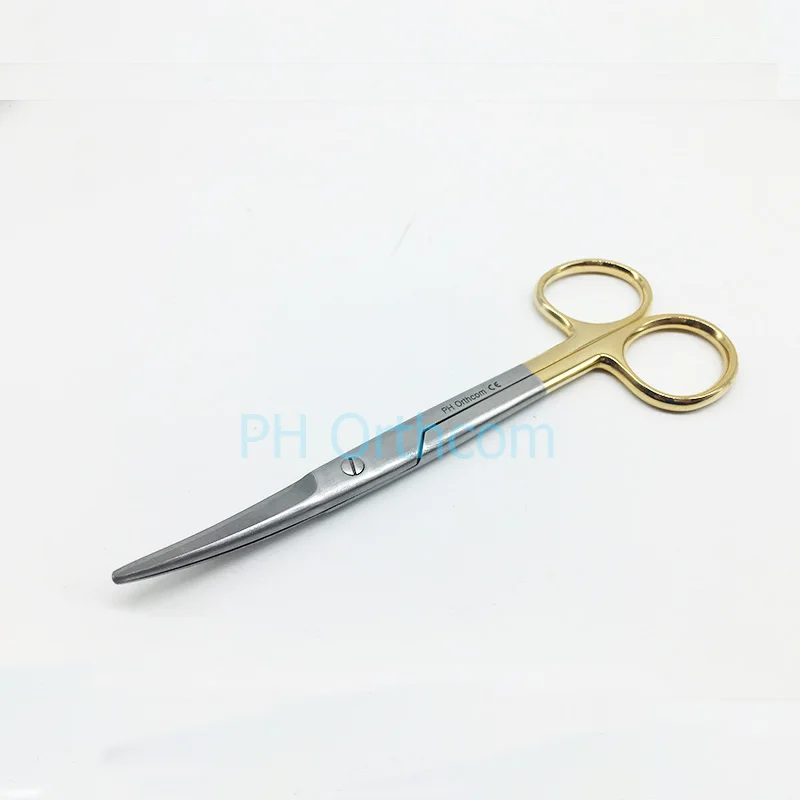 Mayo Scissor Blunt/Blunt.Curved,TC 145mm Small Animal Veterinary Orthopedic Instrument
Mayo Scissor Blunt/Blunt.Curved,TC 145mm Small Animal Veterinary Orthopedic Instrument