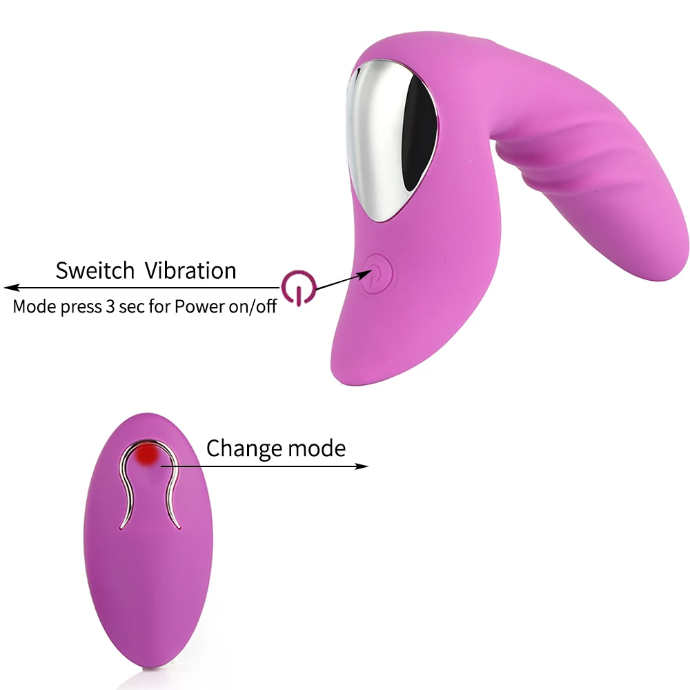 Silicone Remote Anal Vibrating Dildo Butt Plug Adult Sex Toys Anus Plug Sex Toys For Men 12 Speed Vibration Bullet Adult Product (10)