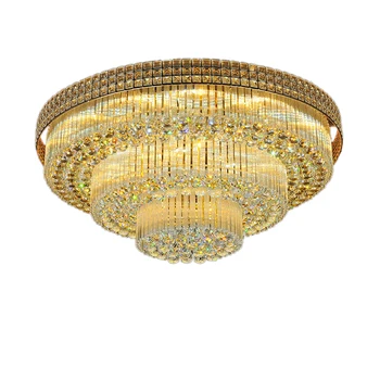 Z D100CM X H38CM Modern LED K9 Crystal Ceiling Lamp Sphere with Remote Control Design Ceiling Light Fixture For Livingroom Hall
Z D100CM X H38CM Modern LED K9 Crystal Ceiling Lamp Sphere with Remote Control Design Ceiling Light Fixture For Livingroom Hall