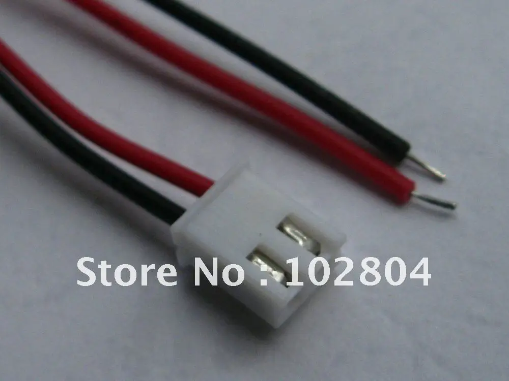 Pitch 2.54mm 2 Pin Female Polarized Connector with 26AWG 12inch 300mm Leads 50 Pcs
Pitch 2.54mm 2 Pin Female Polarized Connector with 26AWG 12inch 300mm Leads 50 Pcs