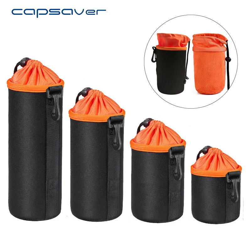 capsaver 4pcs/lot 5mm Thick Lens Pouch Camera Lens Bag Neoprene Protective Soft Case for Canon Nikon Pentax Sony Olympus
capsaver 4pcs/lot 5mm Thick Lens Pouch Camera Lens Bag Neoprene Protective Soft Case for Canon Nikon Pentax Sony Olympus