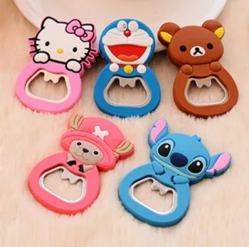 free shipping 100pcs Cartoon open bottle opener beer juice/ cute silicone multifunctional creative gifts / fridge magnet
free shipping 100pcs Cartoon open bottle opener beer juice/ cute silicone multifunctional creative gifts / fridge magnet