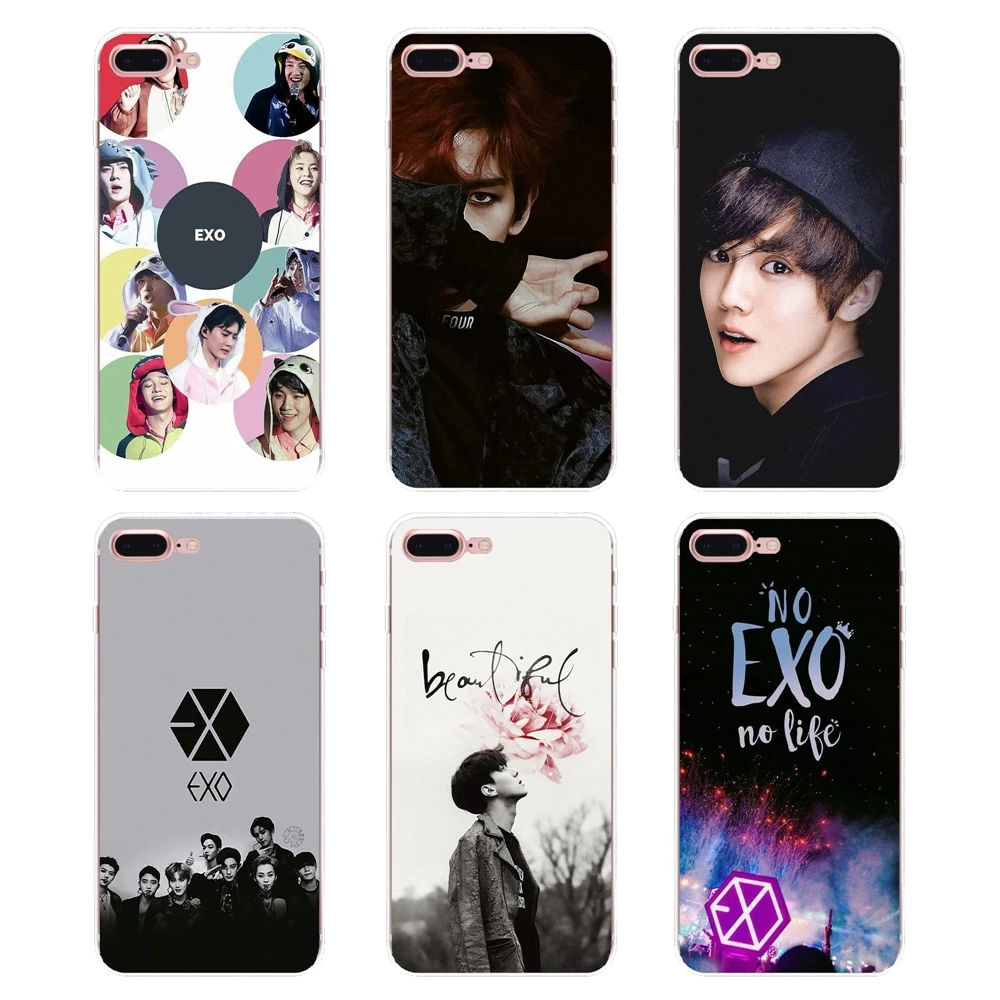 Silicone Phone Cover EXO band BAEKHYUN SEHUN For Huawei P Smart Y6 P8 P9 P10 Plus Nova P20 Lite Pro Mini 2017 SLA-L02 SLA-L22 2i
Silicone Phone Cover EXO band BAEKHYUN SEHUN For Huawei P Smart Y6 P8 P9 P10 Plus Nova P20 Lite Pro Mini 2017 SLA-L02 SLA-L22 2i