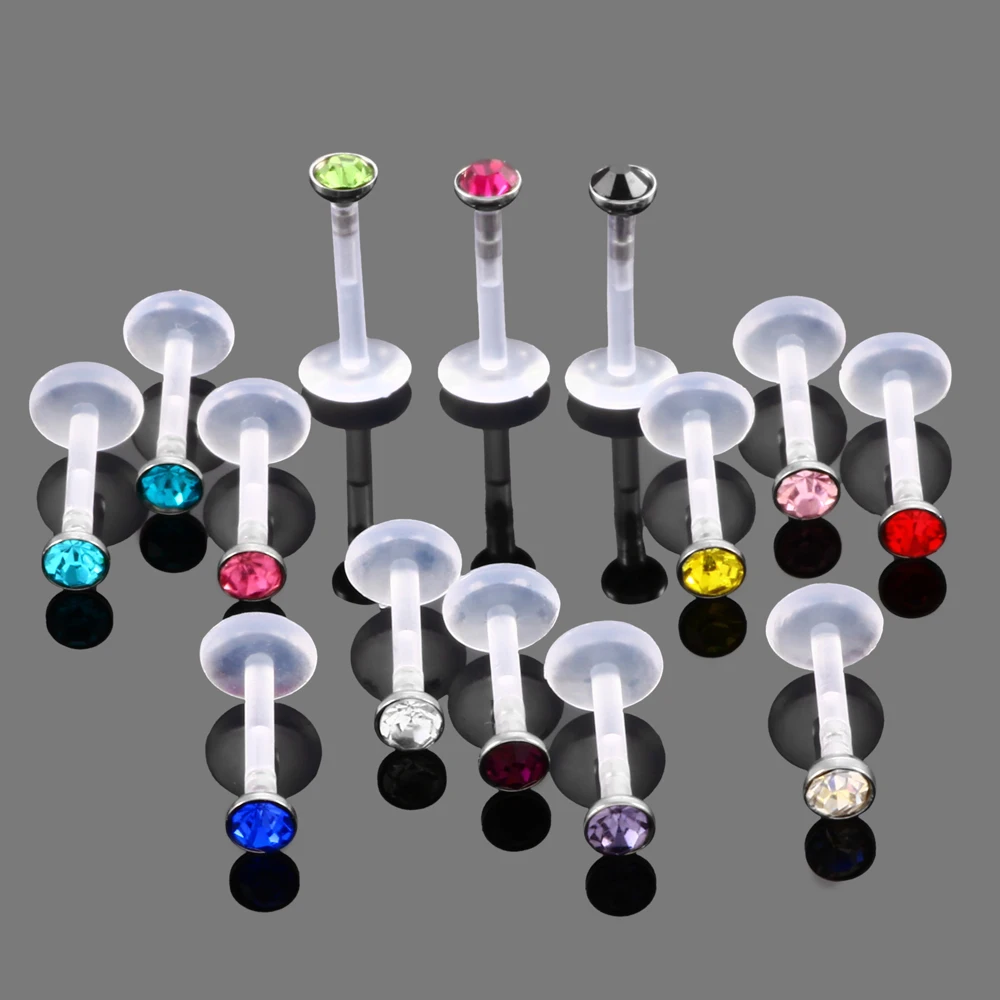 14pcs/lot Bioplast Labret Piercing Lip Ring Piercing Tragus Piercing Orelha Cartilagem Conch Piercing Helix Earring Body Jewelry
14pcs/lot Bioplast Labret Piercing Lip Ring Piercing Tragus Piercing Orelha Cartilagem Conch Piercing Helix Earring Body Jewelry