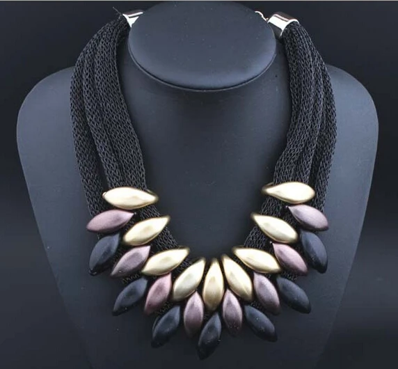 Hesiod Europe and the United States Punk Big Brand Stones Necklace Mulitlayer Chocker Necklace Rope Chain
Hesiod Europe and the United States Punk Big Brand Stones Necklace Mulitlayer Chocker Necklace Rope Chain