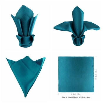 OurWarm 10pcs 12inch Satin Polyester Wedding Table Napkins Handkerchief for Restaurant Dinner Wedding Banquet Decoration
OurWarm 10pcs 12inch Satin Polyester Wedding Table Napkins Handkerchief for Restaurant Dinner Wedding Banquet Decoration