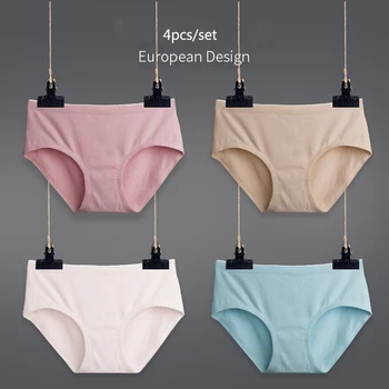 SP&CITY 4PCS Simple Design Breathable Cotton Underwear Women Sexy Mid Waist Seamless Panties Comfort Sanitary Pants Lingerie
SP&CITY 4PCS Simple Design Breathable Cotton Underwear Women Sexy Mid Waist Seamless Panties Comfort Sanitary Pants Lingerie