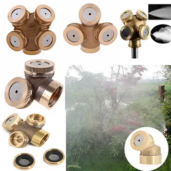 5PCS X Brass Stainless 1-4 Head SteelSpray Misting Nozzle Sprinkler Hole for Garden Farm Irrigation System Agriculture Tools
5PCS X Brass Stainless 1-4 Head SteelSpray Misting Nozzle Sprinkler Hole for Garden Farm Irrigation System Agriculture Tools