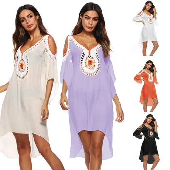 Kaftan Beach Wear Cover Up Swimwear To Outings The Swimsuit 2019 New Women Sexy Hollowed Stitching Patchwork Acetate Sierra
Kaftan Beach Wear Cover Up Swimwear To Outings The Swimsuit 2019 New Women Sexy Hollowed Stitching Patchwork Acetate Sierra